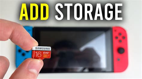 how to expand nintendo switch storage|How to Increase Storage on Nintendo Switch .